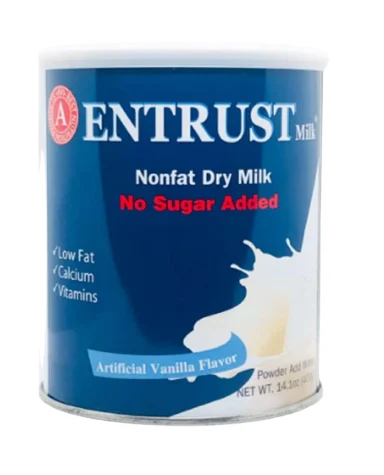 Entrust Nonfat Dry Milk – No Sugar Added