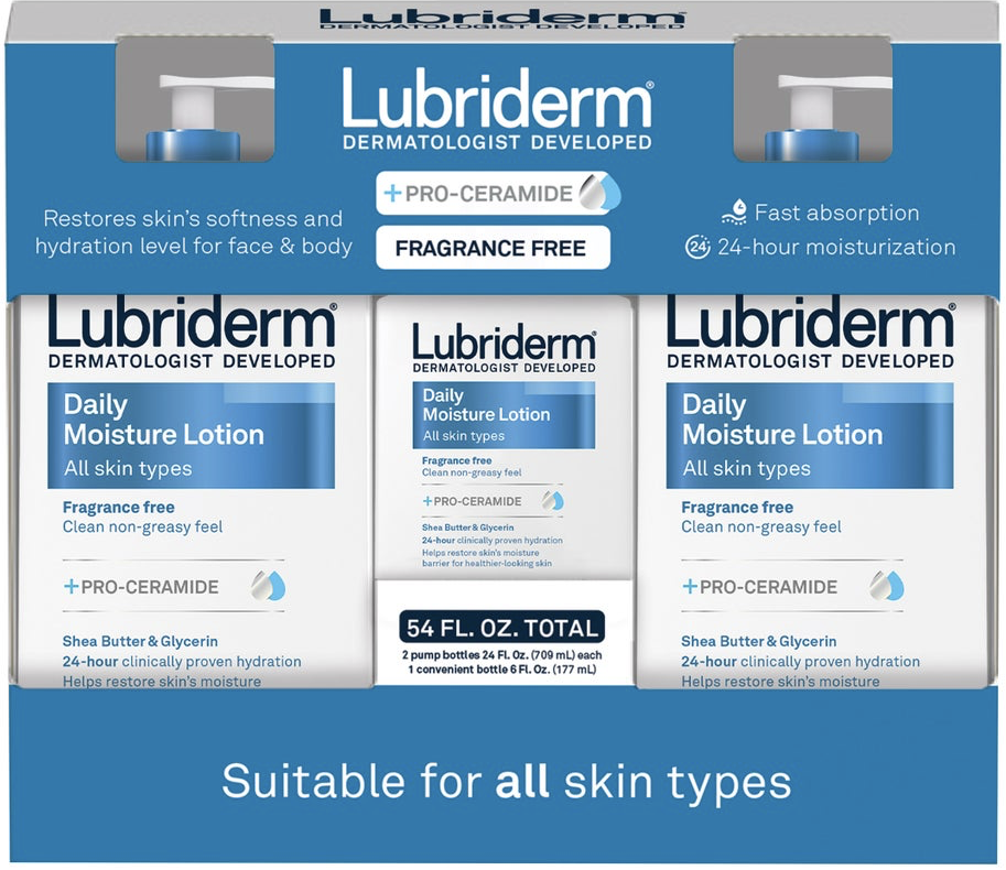 Lubriderm Daily Moisture Lotion Pro-Ceramide (54 fl oz)